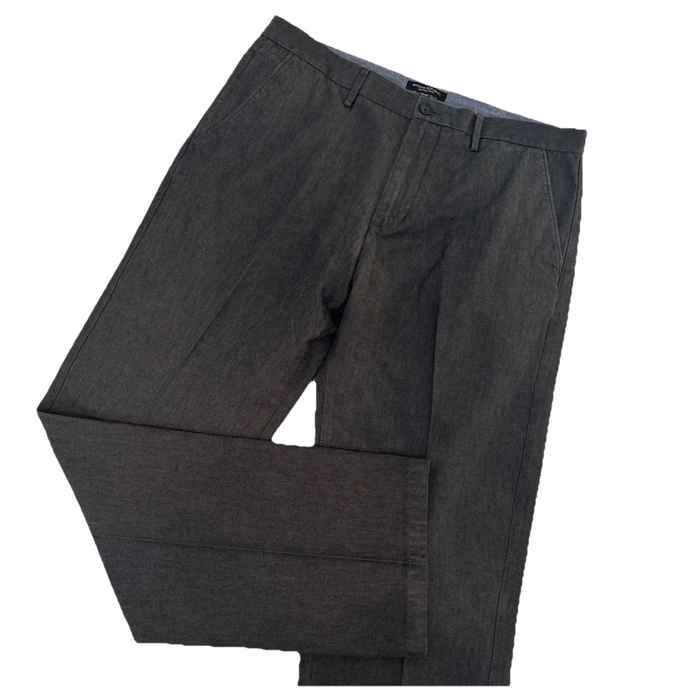 Banana Republic 36x32 Kentfield Dark Gray‎ Straight Leg EXCELLENT Fast Shipping